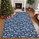 Dalyn Merry & Bright MY18 Navy Rug shown in a room