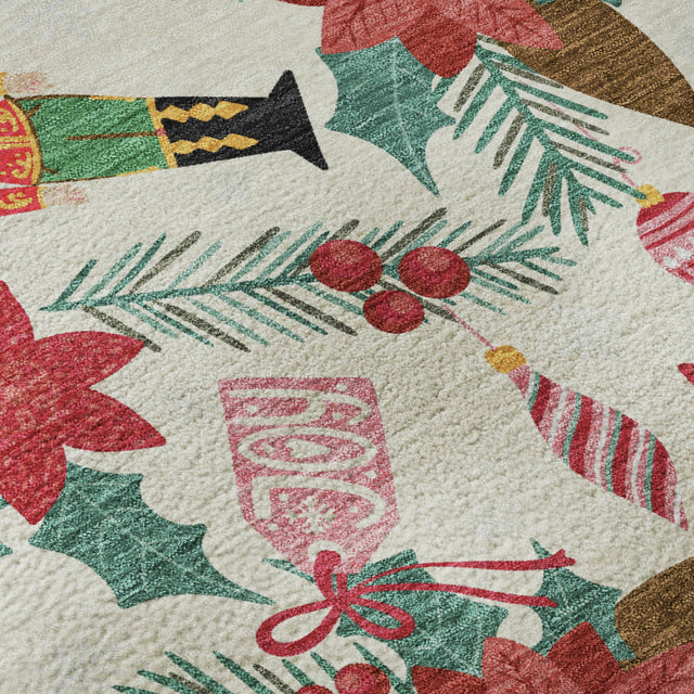 Dalyn Merry & Bright MY19 Ivory Rug color swatch