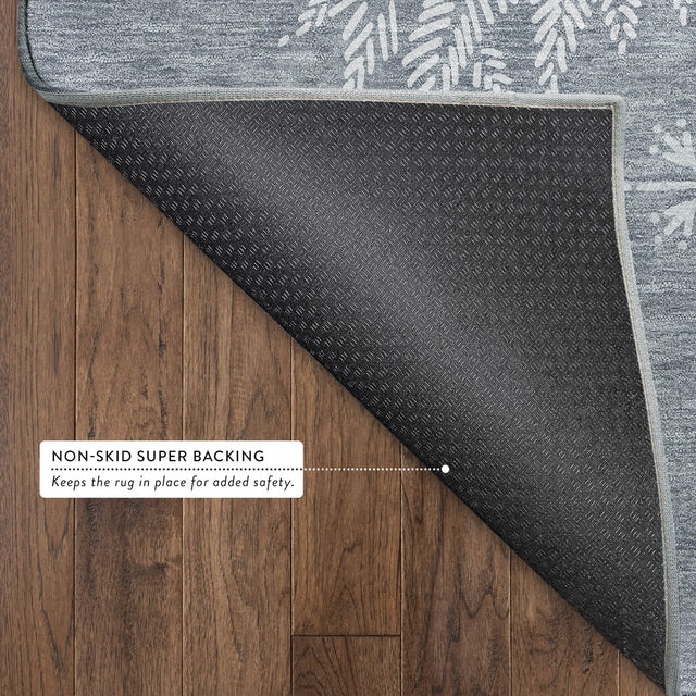 Dalyn Merry & Bright MY2 Gray Rug backing detail