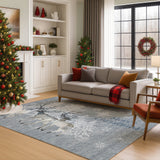 Dalyn Merry & Bright MY2 Gray Rug shown in a room