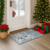 Dalyn Merry & Bright MY2 Gray Rug shown in a room