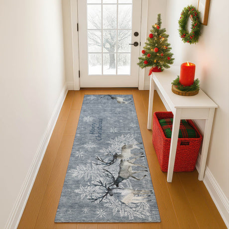 Dalyn Merry & Bright MY2 Gray Rug shown in a room