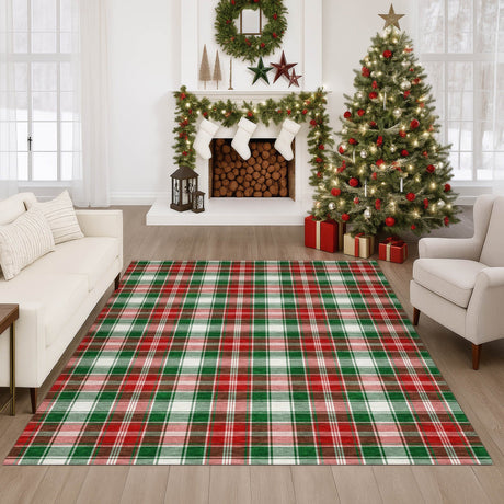 Dalyn Merry & Bright MY20 Emerald Rug shown in a room