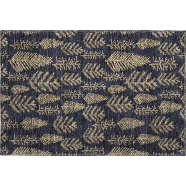 Dalyn Merry & Bright MY21 Black Rug rectangular rug