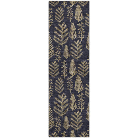 Dalyn Merry & Bright MY21 Black Rug runner rug