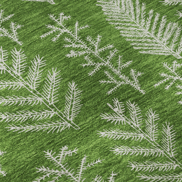 Dalyn Merry & Bright MY21 Green Rug color swatch