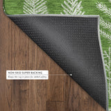 Dalyn Merry & Bright MY21 Green Rug backing detail