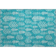 Dalyn Merry & Bright MY21 Teal Rug rectangular rug