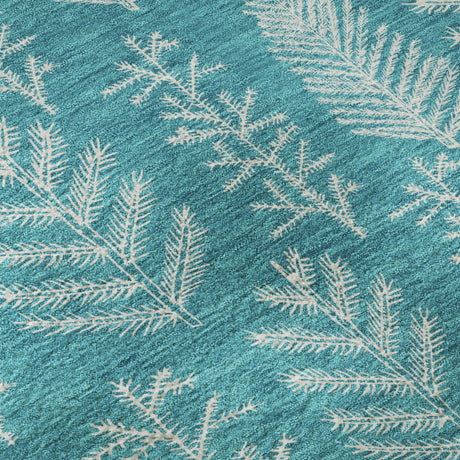 Dalyn Merry & Bright MY21 Teal Rug color swatch