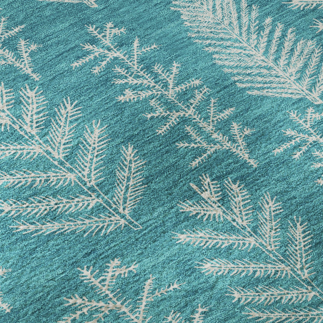 Dalyn Merry & Bright MY21 Teal Rug color swatch