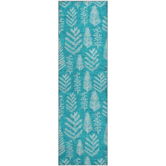 Dalyn Merry & Bright MY21 Teal Rug runner rug
