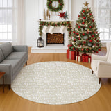Dalyn Merry & Bright MY22 Beige Rug shown in a room