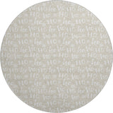 Dalyn Merry & Bright MY22 Beige Rug round rug