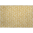 Dalyn Merry & Bright MY22 Gold Rug rectangular rug