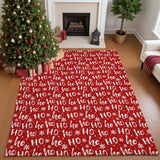 Dalyn Merry & Bright MY22 Red Rug shown in a room