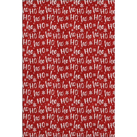 Dalyn Merry & Bright MY22 Red Rug main image