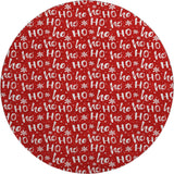 Dalyn Merry & Bright MY22 Red Rug round rug