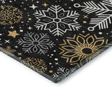 Dalyn Merry & Bright MY25 Black Rug corner detail