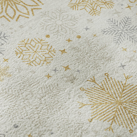 Dalyn Merry & Bright MY25 Ivory Rug color swatch