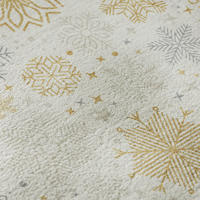 Dalyn Merry & Bright MY25 Ivory Rug color swatch