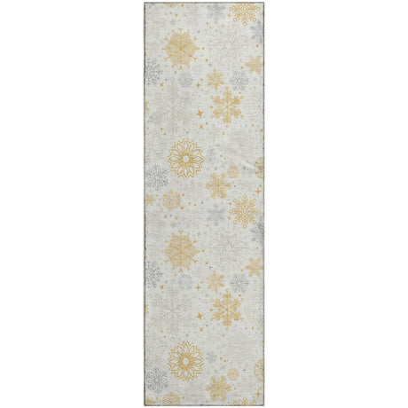 Dalyn Merry & Bright MY25 Ivory Rug runner rug