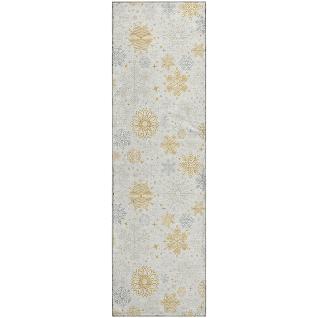 Dalyn Merry & Bright MY25 Ivory Rug runner rug