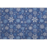 Dalyn Merry & Bright MY25 Navy Rug rectangular rug