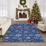 Dalyn Merry & Bright MY25 Navy Rug shown in a room