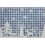 Dalyn Merry & Bright MY26 Blue Rug rectangular rug