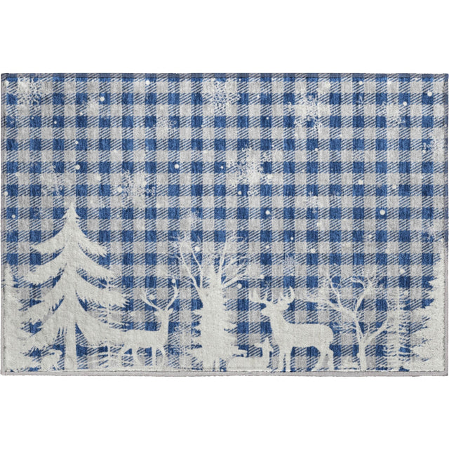 Dalyn Merry & Bright MY26 Blue Rug rectangular rug