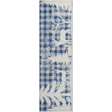 Dalyn Merry & Bright MY26 Blue Rug runner rug