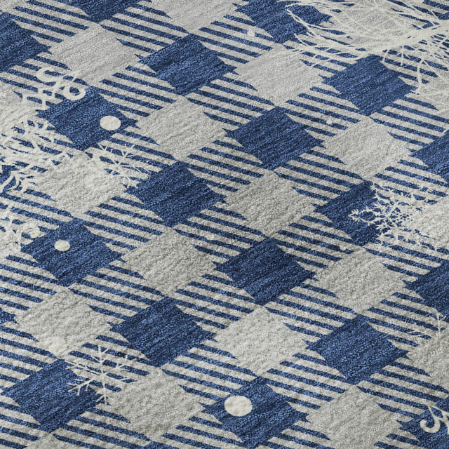 Dalyn Merry & Bright MY26 Blue Rug color swatch