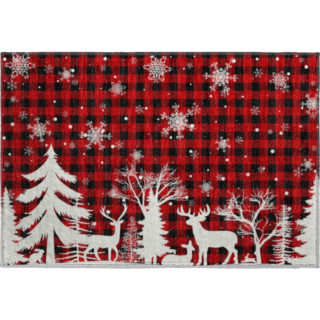 Dalyn Merry & Bright MY26 Red Rug rectangular rug