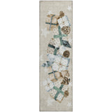 Dalyn Merry & Bright MY27 Beige Rug runner rug