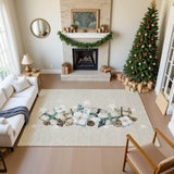Dalyn Merry & Bright MY27 Beige Rug shown in a room
