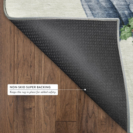 Dalyn Merry & Bright MY28 Ivory Rug backing detail