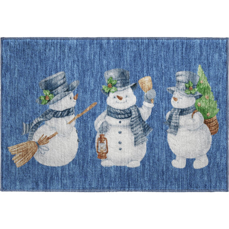 Dalyn Merry & Bright MY28 Navy Rug rectangular rug