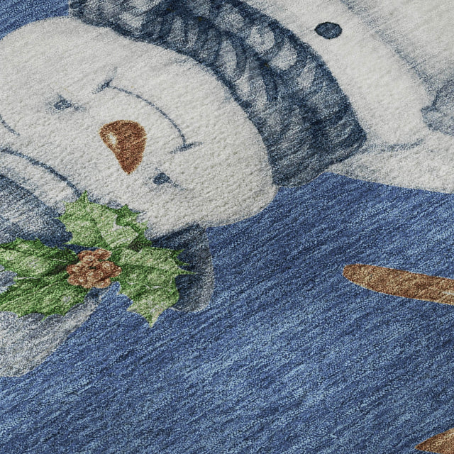 Dalyn Merry & Bright MY28 Navy Rug color swatch