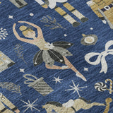 Dalyn Merry & Bright MY29 Navy Rug color swatch