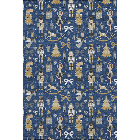 Dalyn Merry & Bright MY29 Navy Rug main image