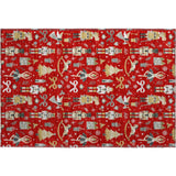 Dalyn Merry & Bright MY29 Red Rug rectangular rug