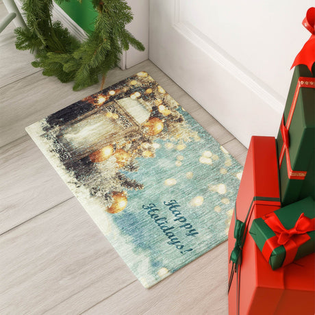 Dalyn Merry & Bright MY3 Skydust Rug shown in a room