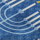 Dalyn Merry & Bright MY30 Blue Rug color swatch