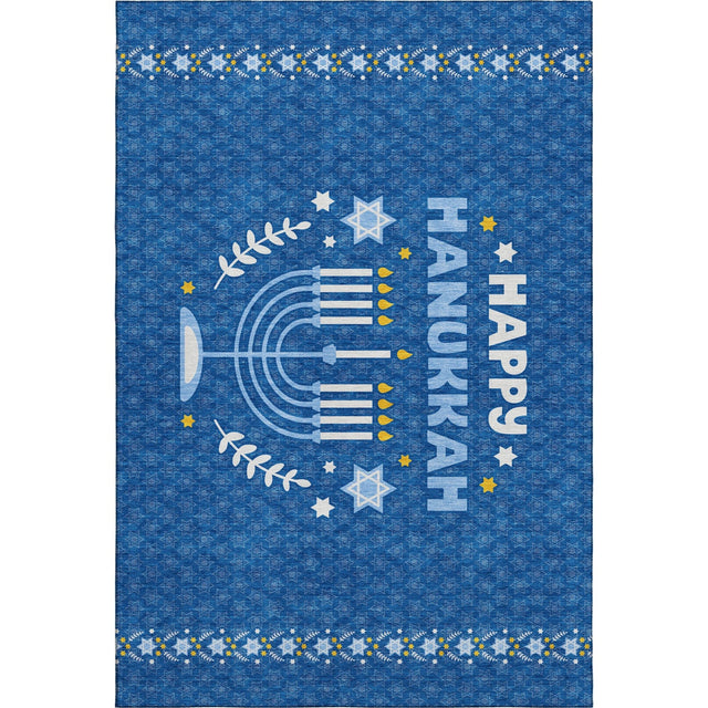 Dalyn Merry & Bright MY30 Blue Rug main image
