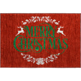 Dalyn Merry & Bright MY6 Red Rug rectangular rug
