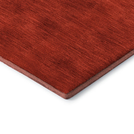 Dalyn Merry & Bright MY6 Red Rug corner detail