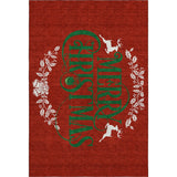 Dalyn Merry & Bright MY6 Red Rug main image