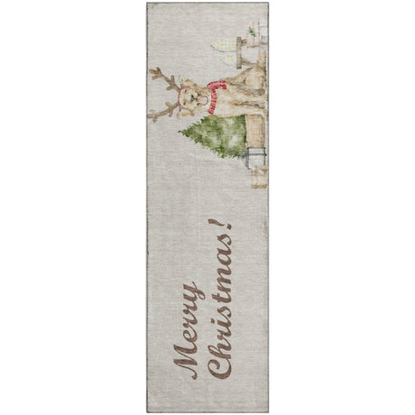 Dalyn Merry & Bright MY8 Beige Rug runner rug