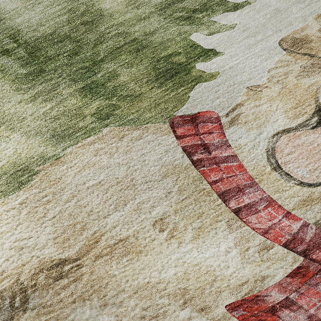 Dalyn Merry & Bright MY8 Beige Rug color swatch