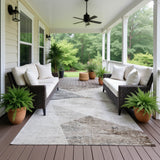 Dalyn Neo NO11 Silver Rug outdoor lifestyle image